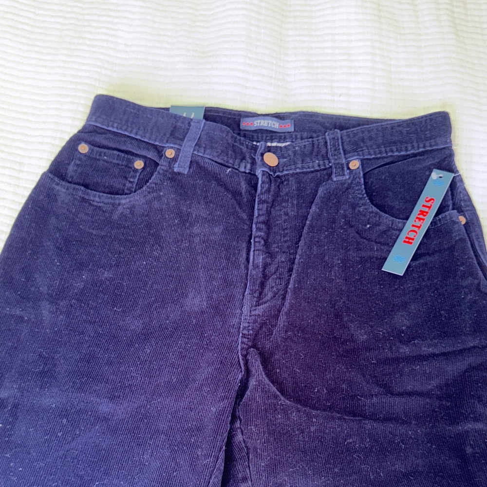 Vintage Dark Blue Bill Bass Straight Jeans
